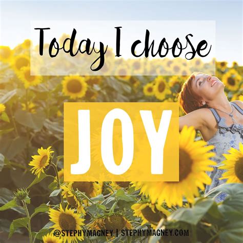 Today I Choose Joy Choose Joy Positive Affirmations Law Of Attraction