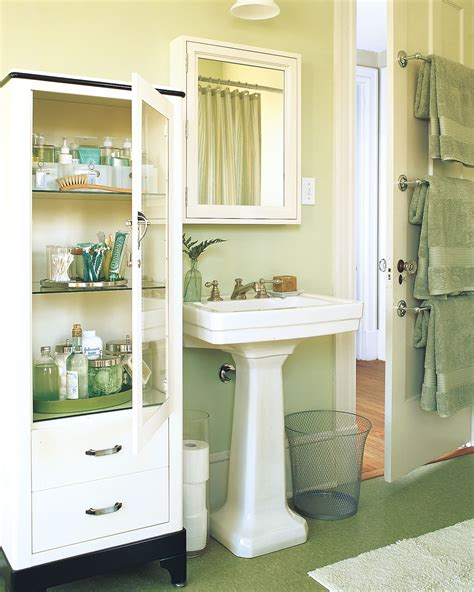 Get small bathroom ideas, small kitchen ideas and more! Smart Space-Saving Storage Ideas for Small Bathrooms ...