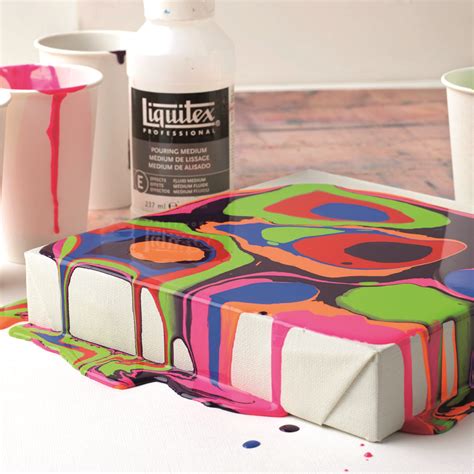 Recipe for pouring medium with links to buy material! Pin on Art Tutorials & Lessons