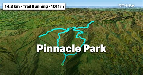 Pinnacle Park Outdoor Map And Guide Fatmap