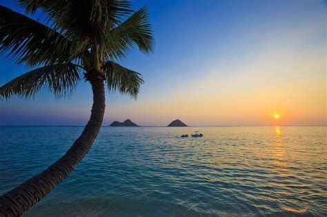 Hawaiian Sunrise At Lanikai Beach By Tomas Del Amo Tropical Beach Houses Sunrise Big
