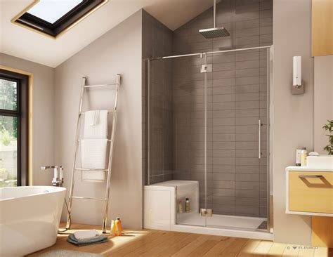 Contemporary Acrylic Shower Base And Pan Kits Innovate Building Solutions