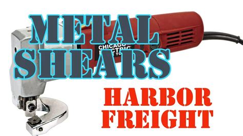 Harbor Freight Metal Shears Review