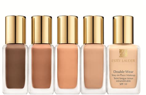 Estee Lauder Double Wear Foundation Colour Chart