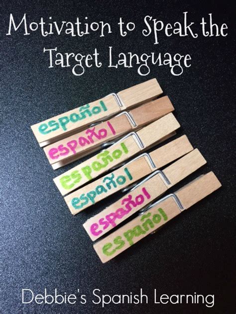 Debbies Spanish Learning Motivate Target Language Speaking