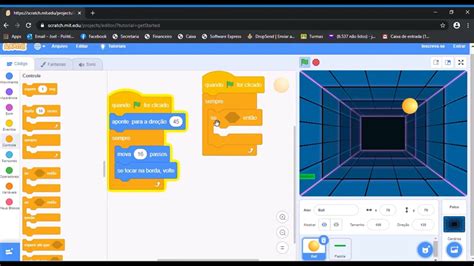 ProgramaÇÃo Criando O Jogo Do Ping Pong No Scratch Youtube