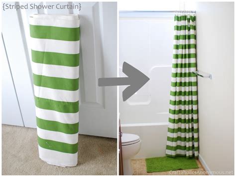 Craftaholics Anonymous Diy Shower Curtain Tutorial