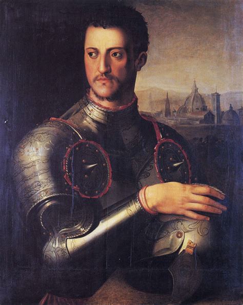Portrait Of The Grand Duke Cosimo I De Medici Agnolo Bronzino