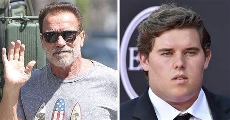 arnold schwarzenegger s 24 year old son christopher shows off massive weight loss with mom maria
