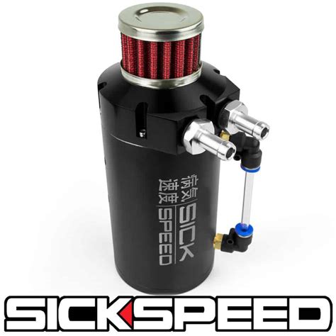 Sickspeed Vented Oil Catch Can With Breather Filter Socal Garage Works