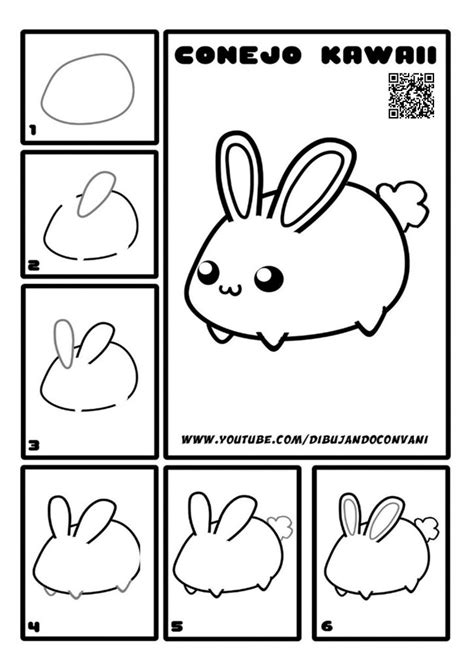 Cómo Dibujar Un Conejo De Pascua Paso A Paso Novalena