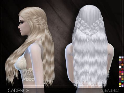 Cadence Hair By Stealthic At Tsr Sims 4 Updates