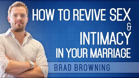 How To Revive Sex And Intimacy In A Marriage Get That Spark Back Youtube