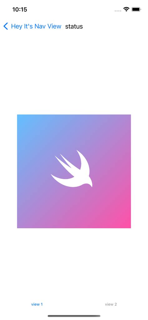 Ios Swiftui Tabview Inside A Navigationview Stack Overflow