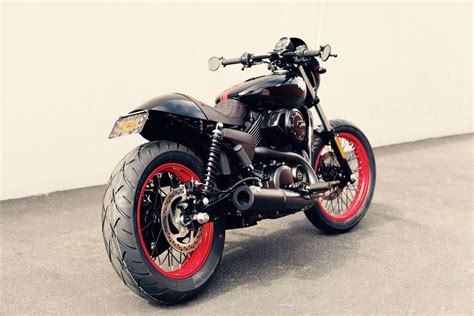It was designed to bring in new riders to the harley community. custom harley-davidson street 750 by chappell customs ...