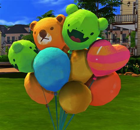 Lots O Fun Balloons For Valerie At Josie Simblr Sims 4 Updates