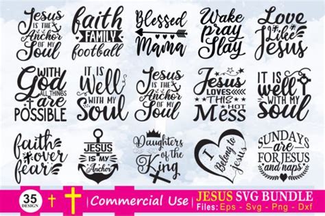 Jesus Svg Bundle Graphic By Bdbgraphics · Creative Fabrica