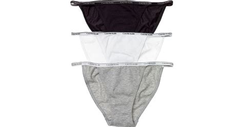 Lyst Calvin Klein Underwear Ck One Cotton String Bikini
