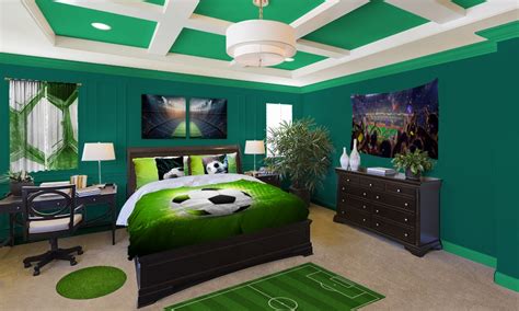 Ideas For Decorating A Soccer Bedroom Visionbedding