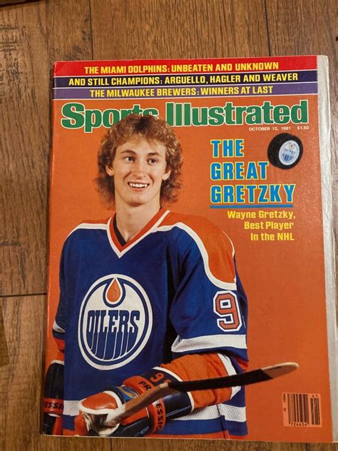 1981 Sports Illustrated Wayne Gretzky No Label 3901746116