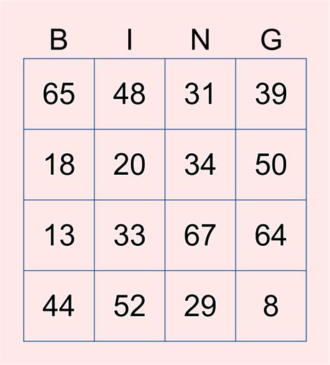 100 Free Printable Bingo Cards 1 75 My Bingo Cards 110 Free