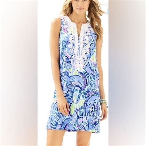 Lilly Pulitzer Dresses Lilly Pulitzer Blue Peri Pinch Pinch