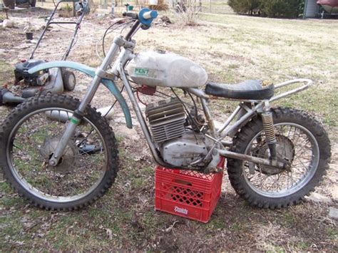 1973 Vintage Penton Trials Bike Mud Lark Motorcycle
