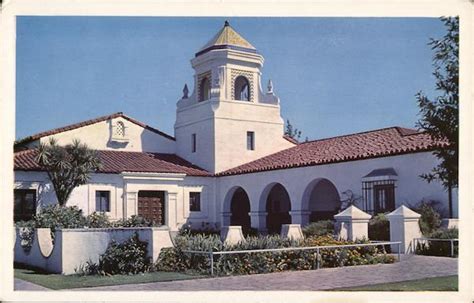 City Hall Santa Maria Ca Postcard