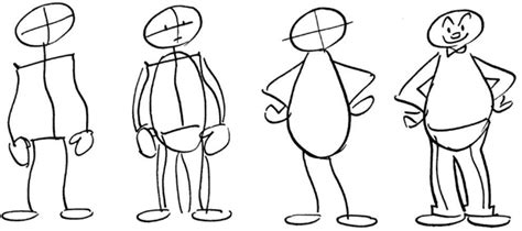 How To Draw Cartoon Figures And Bodies In Easy Steps How To Draw Step