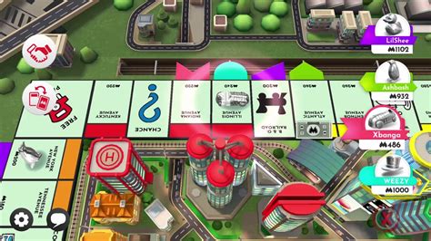 Monopoly 9 Online Multiplayer 4 Players Classic Mode Board