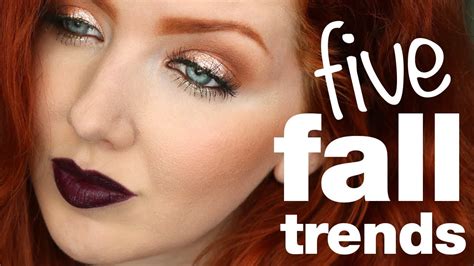 Fall Makeup Trends 2017 Fall Makeup Tutorial Youtube