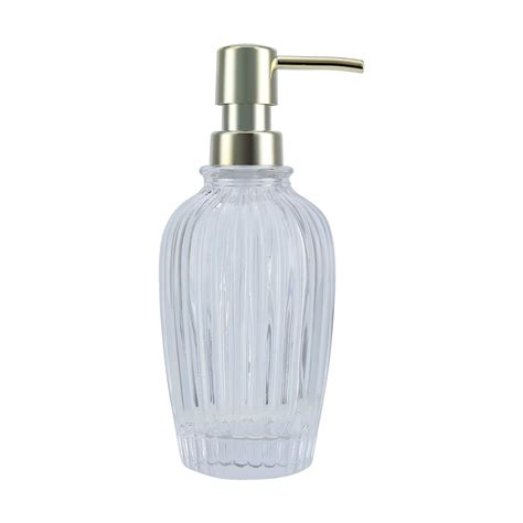 .new soap dispensers called soap flakes that use regular bars of soap instead of liquid soap. Soap Dispenser Glass | Soap dispenser, Soap, Glass