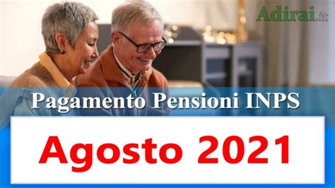 We did not find results for: Pagamento pensioni agosto 2021 in anticipo Calendario Inps