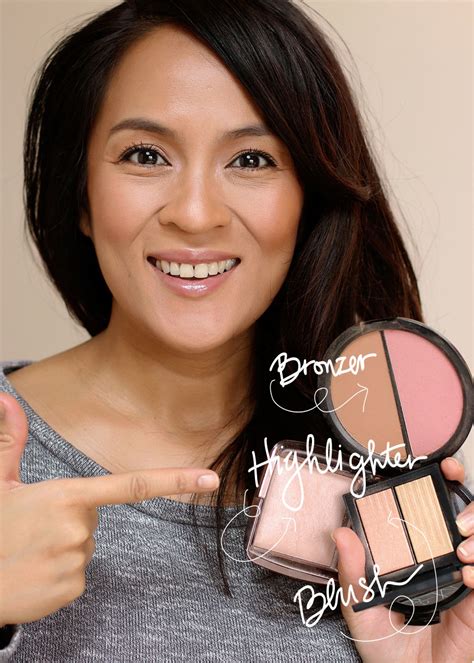 A very easy to follow highlight and contour tutorial for beginners out there. Travel Tip Time: You Can Use Your Bronzer, Blush and Highlighter as Improv Eyeshadows - Makeup ...