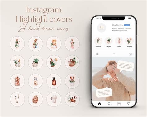 IG Story Highlight Covers IG Highlight Covers Instagram Etsy