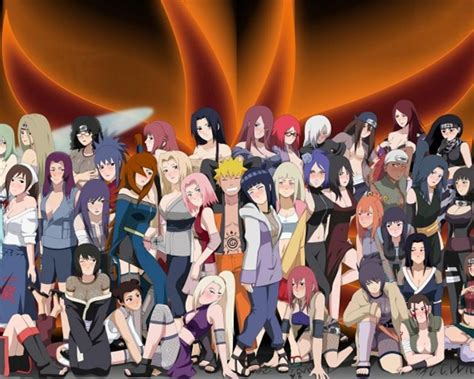 Naruto Girls Wallpapers Top Free Naruto Girls Backgrounds Wallpaperaccess