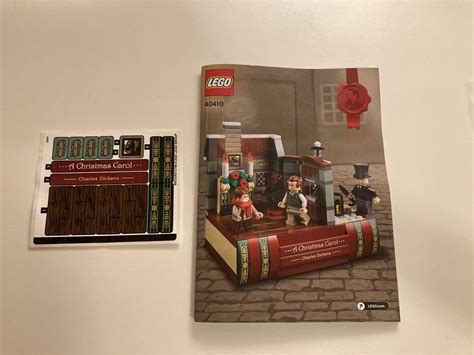 Lego 40410 Charles Dickens Tribute A Christmas Carol Set Review Toys N Bricks