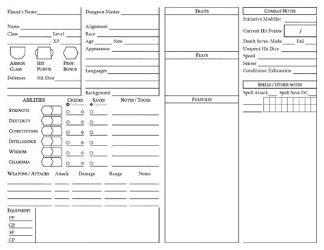 Basic Character Model Sheet