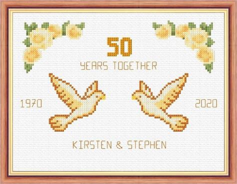 Jun 09, 2021 · click to download the pastel card free wedding cross stitch patterns. Doves + Roses - 50th, Golden Wedding Anniversary 1970-2020 ...