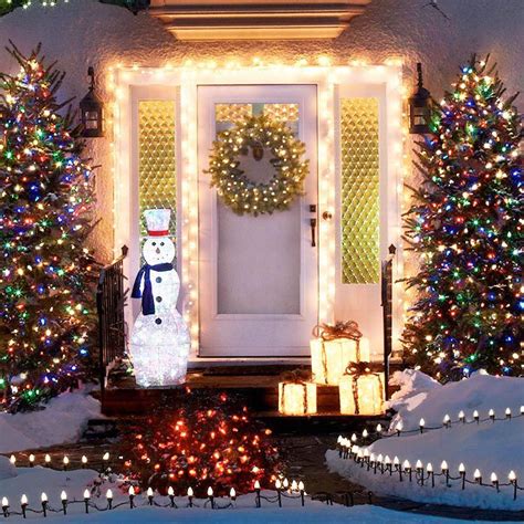 45 Christmas Lights Decorations To Let Outdoor Area Twinkle