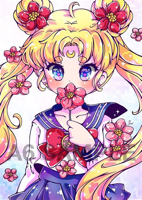 Pin By 💞νι¢тσяια αℓєχα 💞 On Sailor Moon Chibis Sailor Moon Art