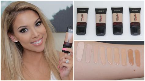Loreal Infallible Pro Matte Foundation Review Swatches Tips