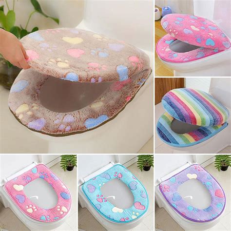 Buy Toilet Seat Cover Washable Reusable Toilet Cushion Toilet Lid Cover