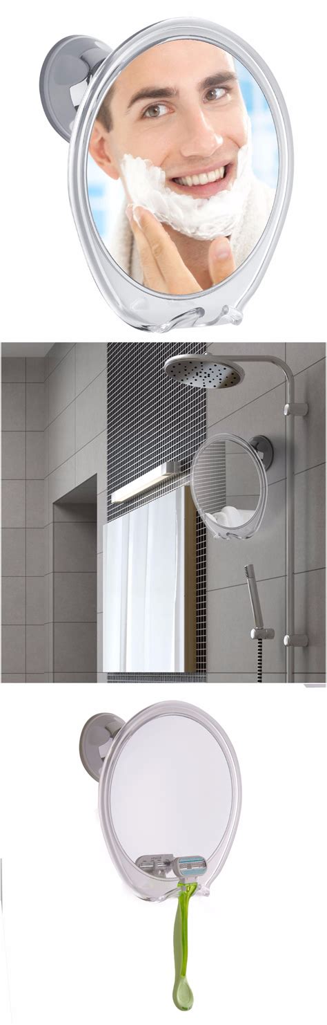 This Fogless Shower Mirror Is Specifically Designed For Shavingtweezing Exfoliating And