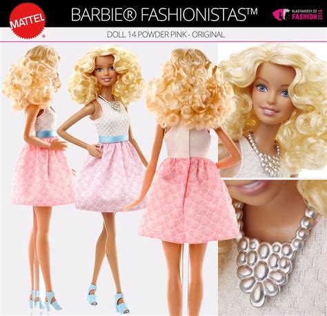 Barbie Fashionistas 14 Powder Pink 39900 En Mercado Libre