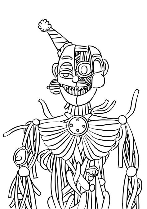 Featured image of post Ennard Coloring Pages Full Body Even if you have a color printer i prefer the black and white version which the kids click on the link of your choice below to print the template