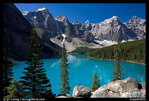 Picturephoto Wenkchemna Peaks Above Turquoise Colored Moraine Lake