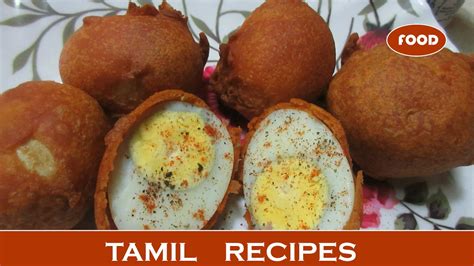 This food is beyond comparison to western countries' food. Egg Recipes / Mutta Bonda / Egg Bonda / Recipes in Tamil ...