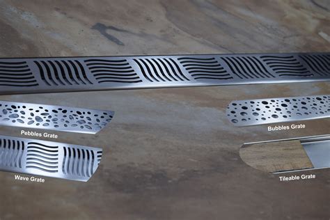 Schluter KERDI-LINE Linear Drain - Offset - All Grates