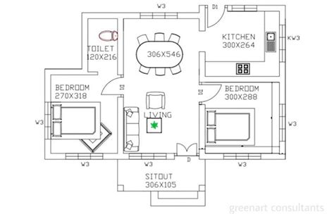 Below 650 Sqft 2 Bedroom Home Constructed Under Pmay Scheme With Free